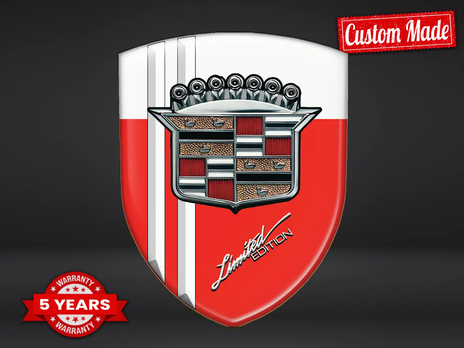 Cadillac Heckscheibendekore Limitiert Racing Design Tuning